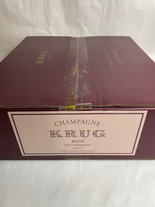 Krug, Rosé 27èmé édition x Music Journey - Champagne Brut - 3 Flasker  (0,75 l)
