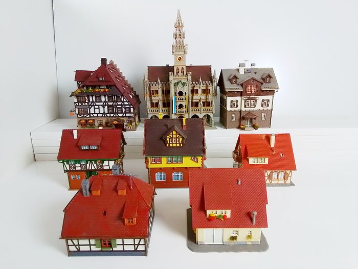 Faller, Vollmer H0 - Train miniature (8) - Bâtiments/maisons