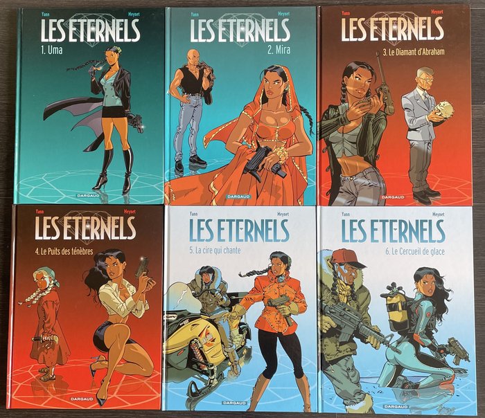 Les Éternels T1 à T6 + poster - Série complète - 6x C - 6 Album - 第一版 - 2003/2010