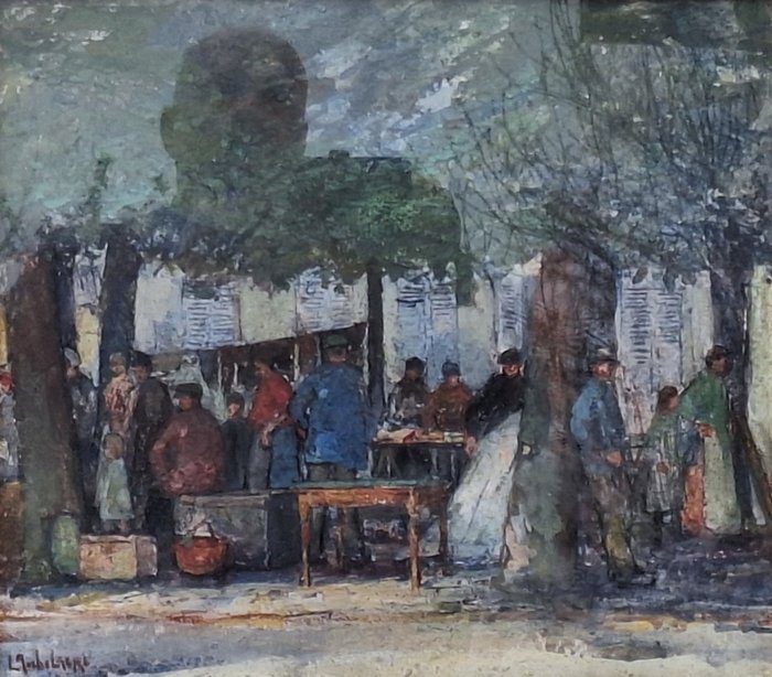 Leo Mechelaere (1880-1964) - De Dijver antiek markt in Brugge