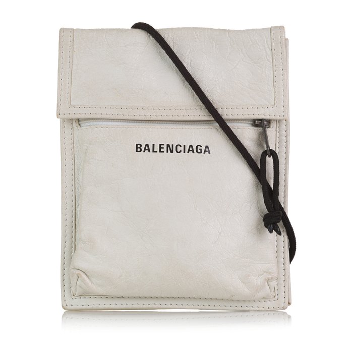 Balenciaga - Explorer Pouch Leather Crossbody - Crossbody tas