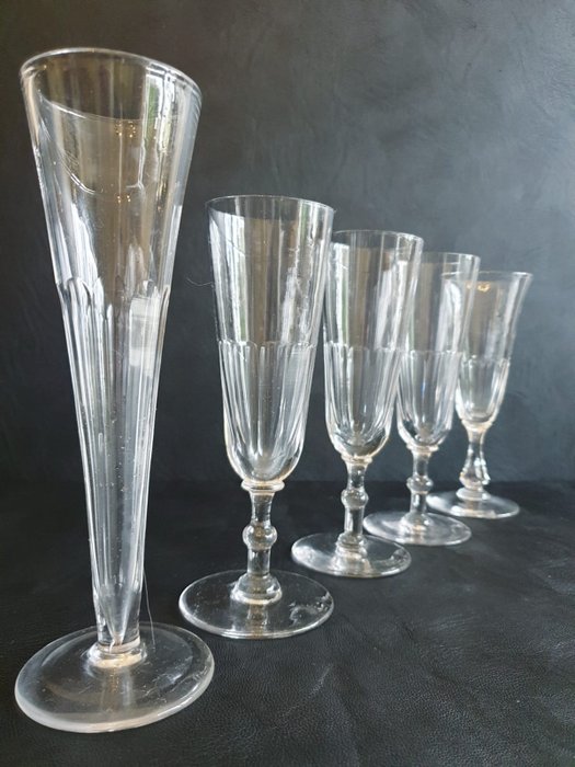 Champagneglas (5) - Kristal