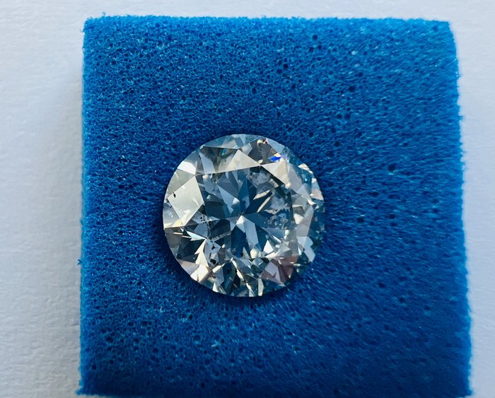 1 pcs Diamant - 1.00 ct - Brilliant - E - SI1, *No Reserve Price*