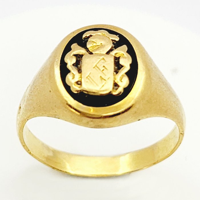 Δαχτυλίδι - 18 καράτια Κίτρινο χρυσό 