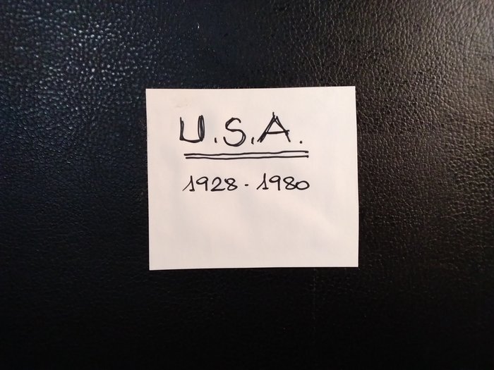Stany Zjednoczone Ameryki 1928/1980 - Kolekcja Stany Zjednoczone Ameryki 1928/1980 z tego okresu, nowa, nieuszkodzona guma, prawie w - Unificato 2018