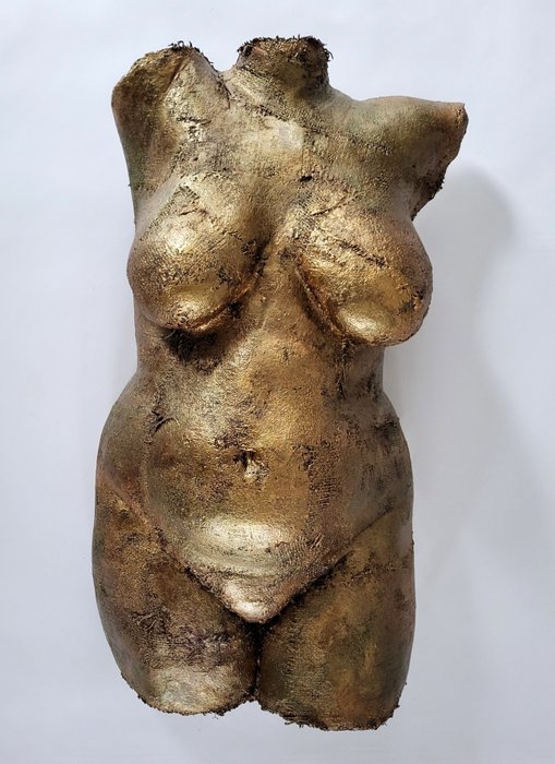 François de Vos (1955-2019) - Authentieke vrouwelijke buste / borstbeeld