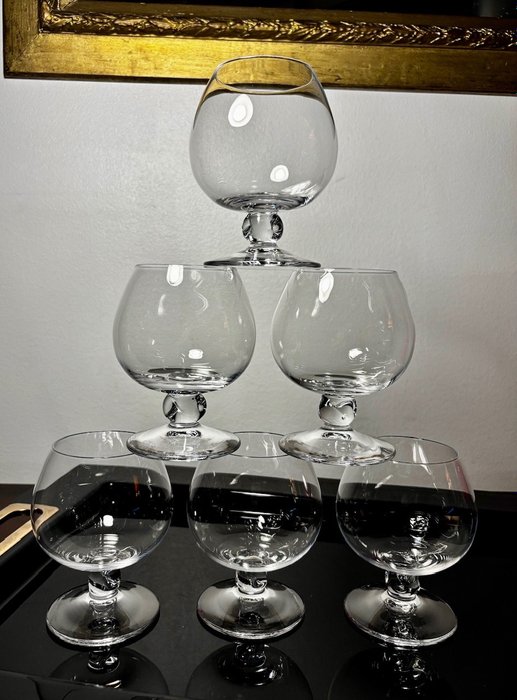 Daum - 饮水玻璃杯 (6) - 波莱罗舞曲 - 水晶