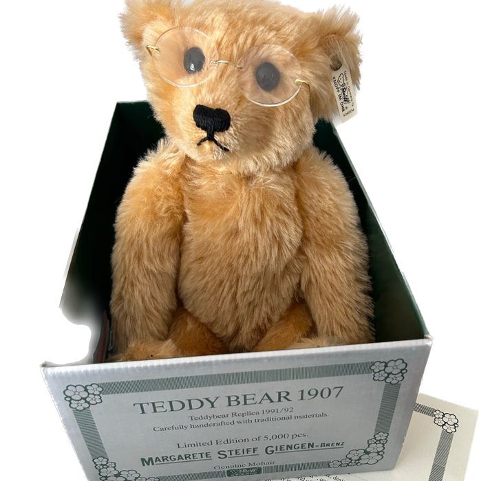 Steiff - Teddybär 1907 hellbraun - 1990-2000 - Deutschland
