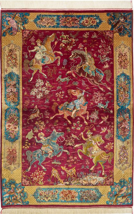 Seda Qom - Carpete - 148 cm - 100 cm