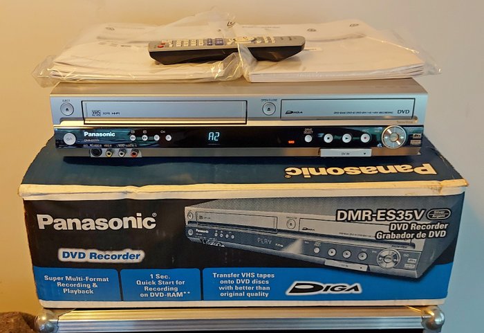 Panasonic DMR-ES35V Videocámara/grabadora S-VHS-C