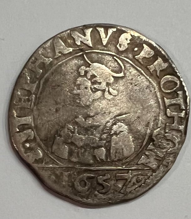 Ciudad de Metz. Franc messin de 12 gros 1657  (Sin Precio de Reserva)