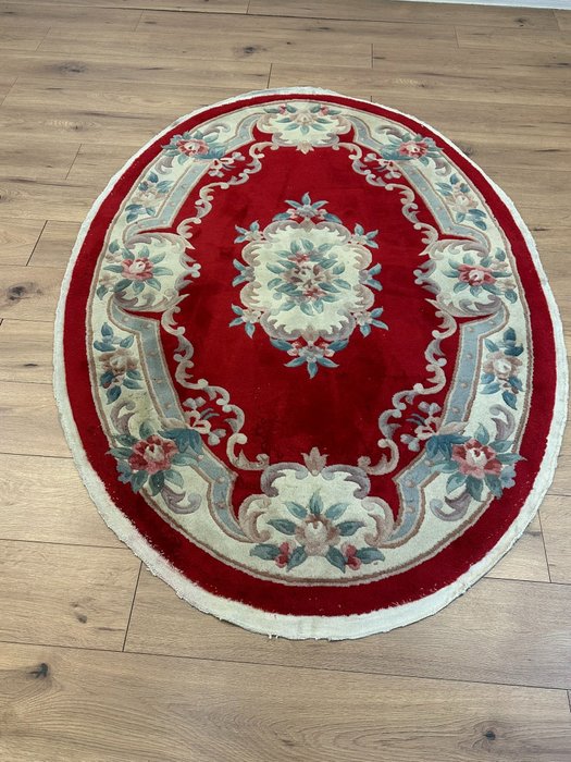 椭圆形中国奥布森 - 小地毯 - 90 cm - 90 cm