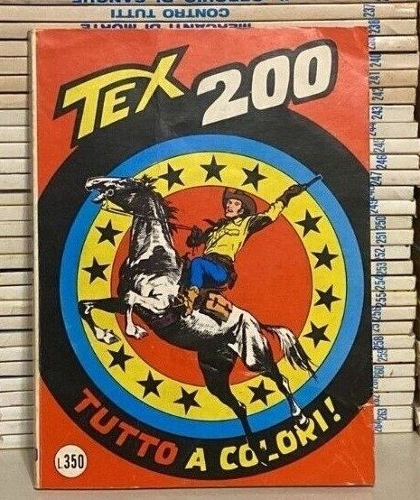 Tex nn. 200/299 - Sequenza completa - 99 Comic - Πρώτη έκδοση