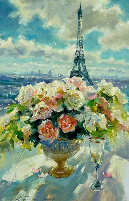 Andriy Kulyk (1971) - Bouquet from Paris