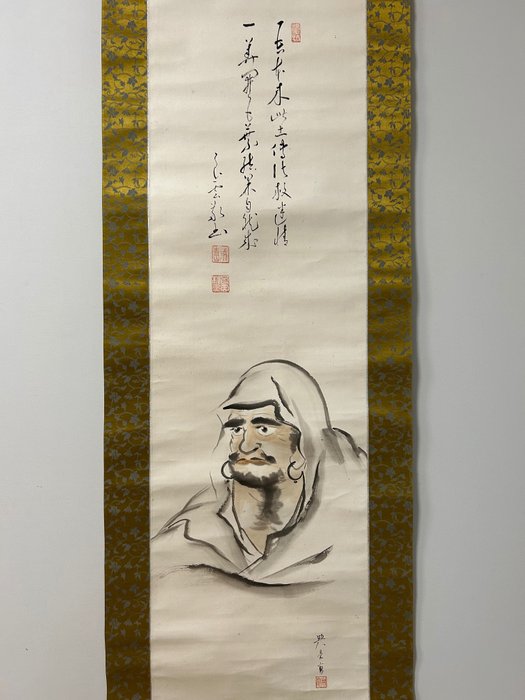 Buddhistic painting for Daruma - 典亮 - 日本  (没有保留价)