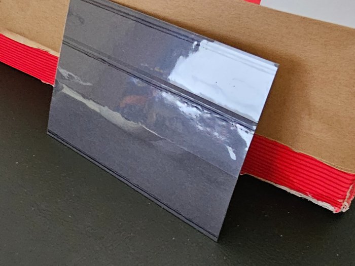Bélgica  - Lote de 1000 cartões pretos (10x7 cm)