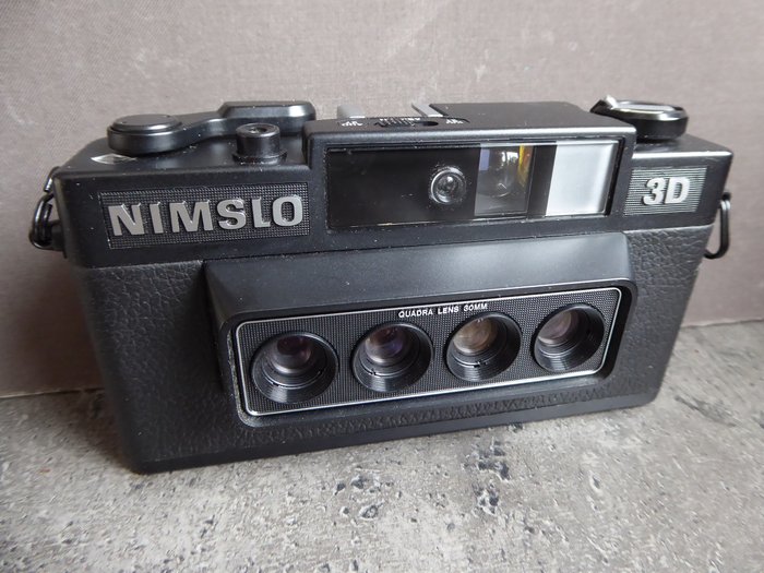 Nimslo 3D Φωτογραφική μηχανή stereo