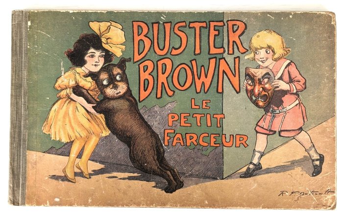 Buster Brown T9 - Le Petit farceur - C - 1 Album - Pierwsze Wydanie - 1926