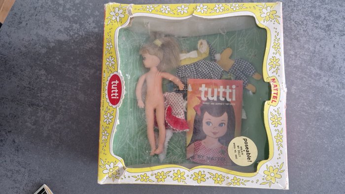 Mattel  - 娃娃 Tutti by Mattel 1965