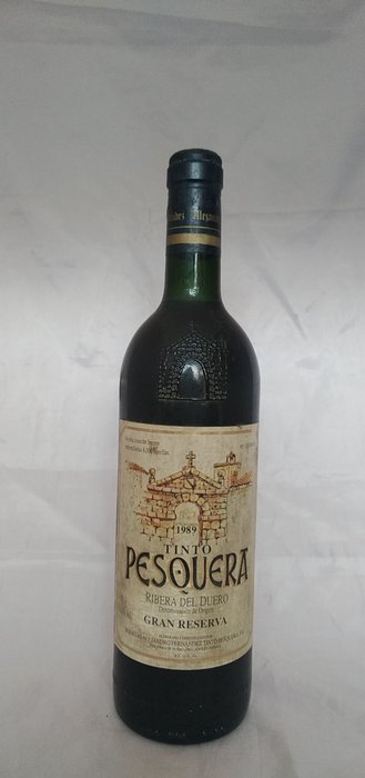 1989 Alejandro Fernández, Pesquera - Ribera del Duero Gran Reserva - 1 Butelka (0,75 l)