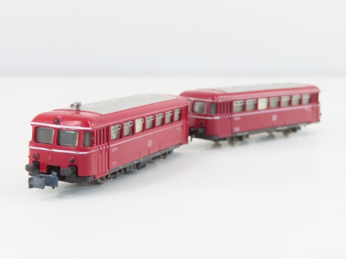 Arnold N - 2910/2911 - Unitate tren (2) - Autobuz feroviar Vt98 cu remorca - DB