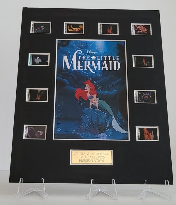 The Little Mermaid - Framed Film Reel Cell Display