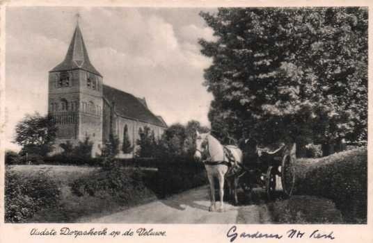 Niederlande - Kirchen (verschiedene) Garderen Gelderland (mit sehr alten Karten) - Postkarte (60) - 1906-1979