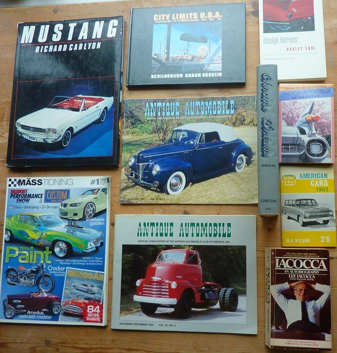 Diverse - American Car literature - 1962-2008