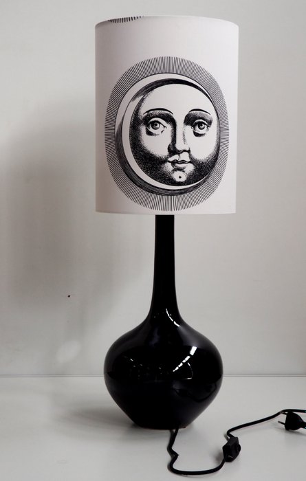 Table lamp/shadow  Fornasetti fabric - Tischlampe - .