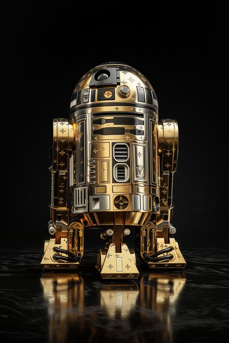 Artxlife - R2-D2 Gold Vuitton [XXL]