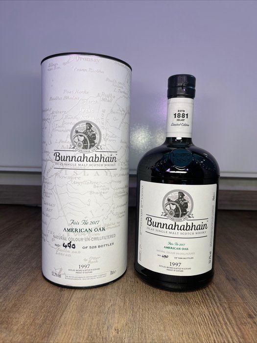 Bunnahabhain 1997 - American Oak - Feis ile 2017 - Original bottling  - 70 cl