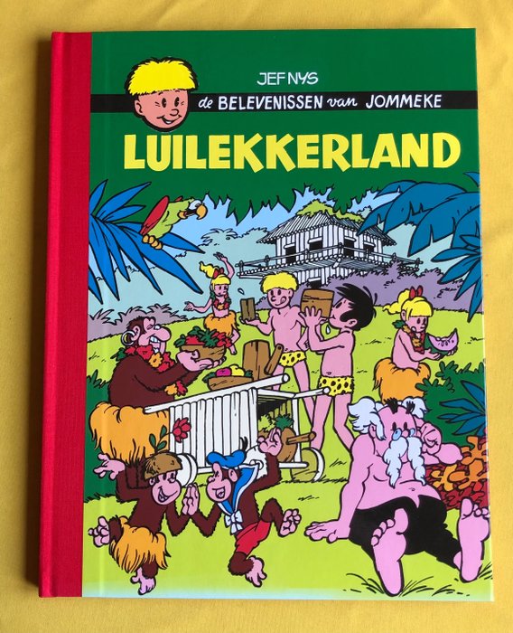 Jommeke Luxe deel 62 - Luilekkerland - Oplage 20ex.- Middelkerke uitgaven. - 1 Album - Rajoitettu ja numeroitu painos/2011
