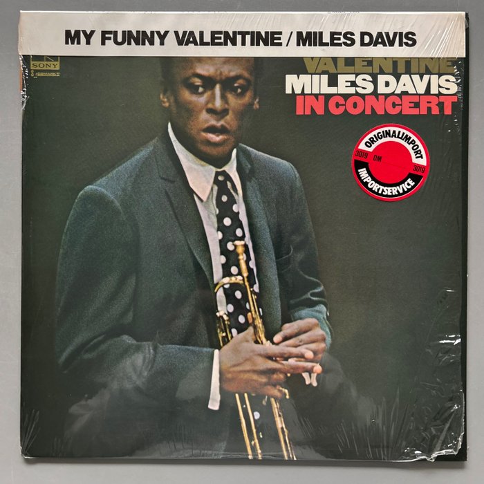 Miles Davis - My Funny Valentine (with cap-obi and insert) - Enskild vinylskiva - 1973