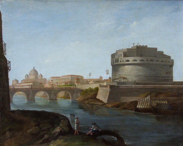 Scuola europea (XIX) - Castel Sant'Angelo