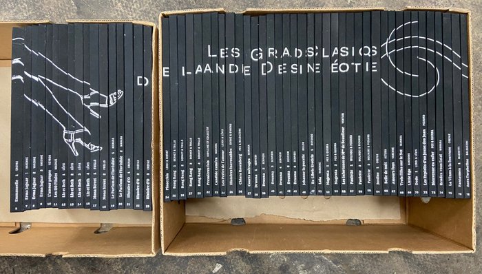 Les Grands classique de la bande dessinée érotique - 55x C - 55 Album - Limitierte Auflage - 2016/2018
