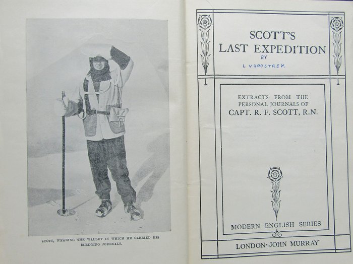 Capt. R. F. Scott, R.N. - Scott's Last Expedition - 1940