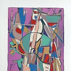 André Lanskoy (1902-1976) – Composition abstraite