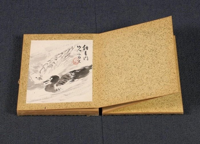 Wonderful book of animal and plant ink paintings - Asai Ryuto（1842-1907） - Japonia - 19 wiek