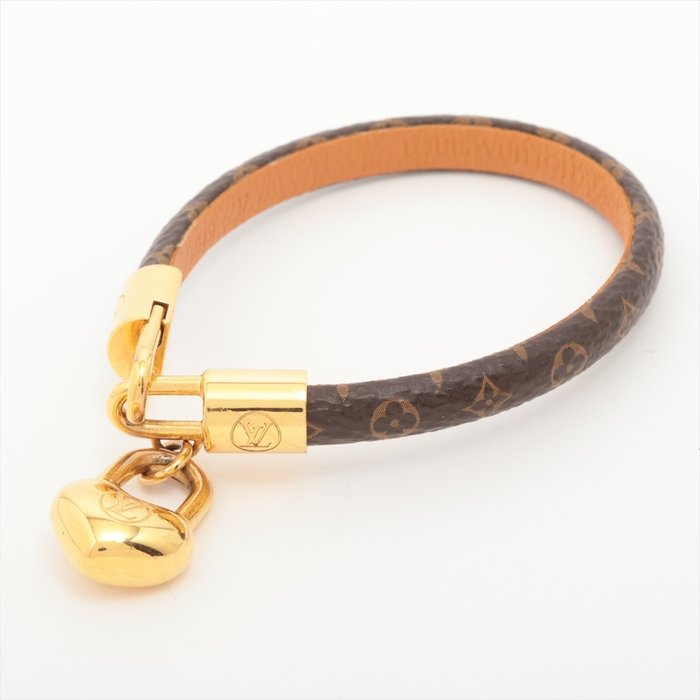 Louis Vuitton - Vergoldet, Leder - Armband