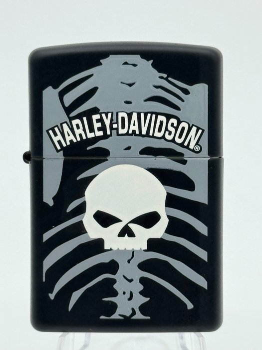 Zippo - 芝宝 - Harley Davidson Design Black - 2009 - 打火机 - 金属