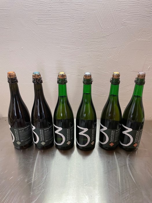 3 Fonteinen - Zenne y Frontera Blend 53, Blend 56 & Blend 66 - 75cl -  6 bottles 