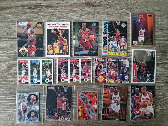 1990s - NBA - Michael Jordan - 14 cards - 1 Mixed collection