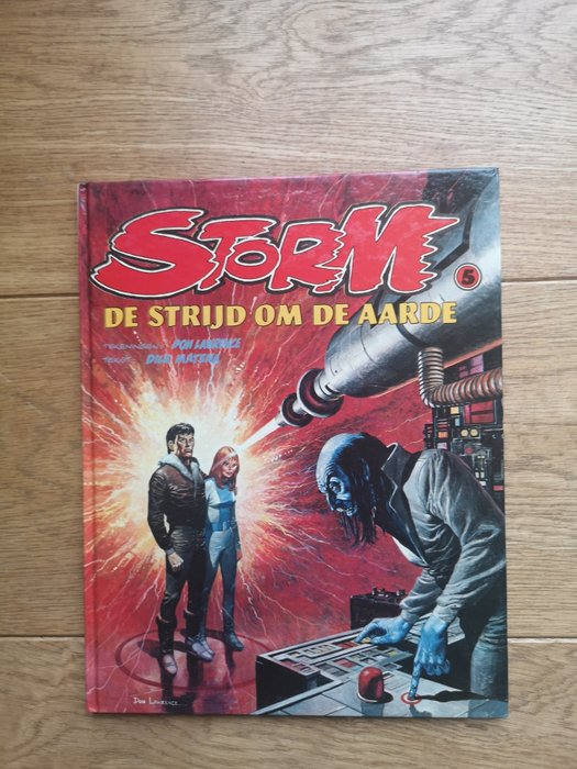 Storm 5 - De Strijd om de Aarde - gesigneerd - 1 Album - 第一版 - 1980
