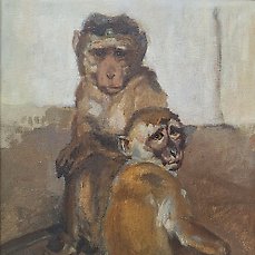 Cornelis Jan Mension (1882-1950) – Aapjes