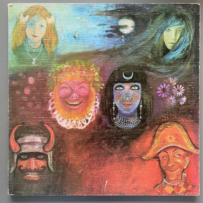 King Crimson - In The Wake Of Poseidon (1st UK Pressing With Textured Cover and Pink Island Label) - LP - 1970