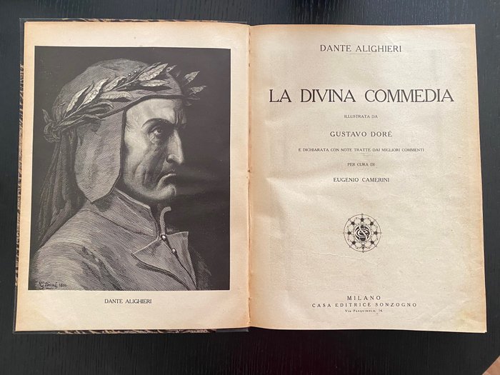 Dante Alighieri / Gustave Dorè - Divina commedia illustrata da Gustavo Doré - 1932