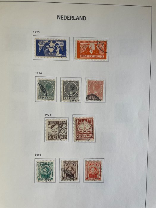 Holandia 1923/1942 - Kolekcja w albumie Davo
