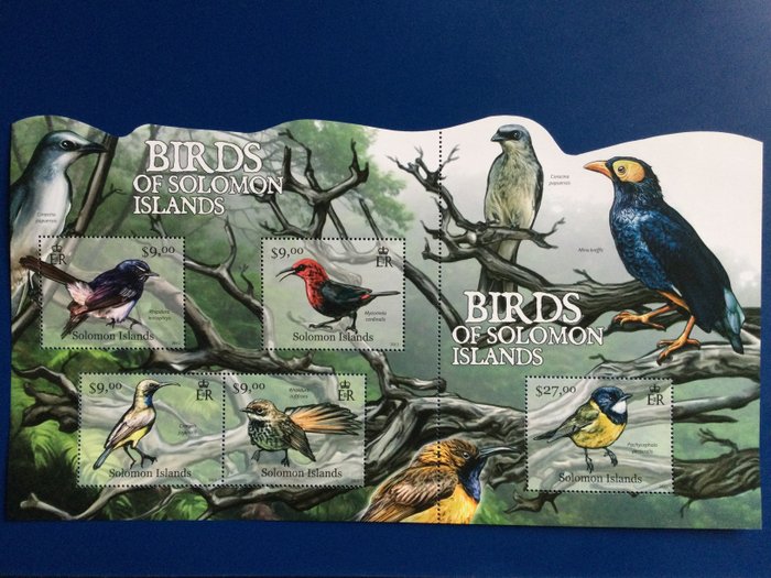 Welt  - Postfrische Sammlung Vögel