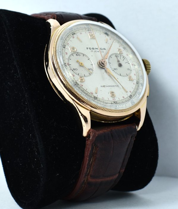FORMIDA - Chronograph - 18k gold rose - revised - Herren - 1901-1949