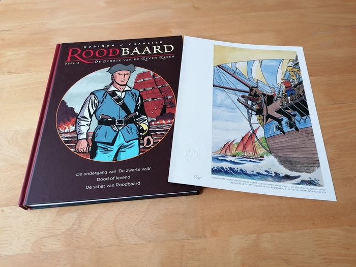 Roodbaard deel 4 - Sherpa bundelingen luxe - De ondergang van de zwarte valk + ex libris - 1 Album - Pierwsze Wydanie - 2014